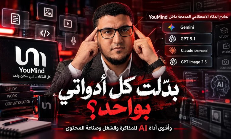 صورة فيديو حسام الدين حسن عن وكيل الذكاء الاصطناعي YouMind واستخداماته العملية